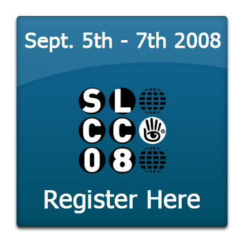 Register for the 2008 Second Life Community Convention